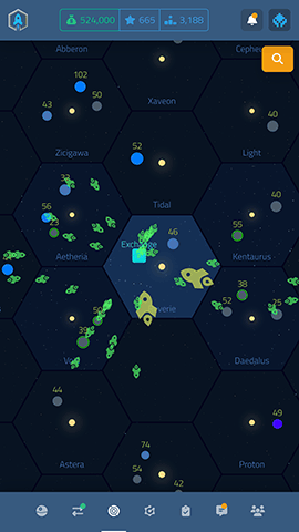 Galactic Tycoons - Galaxy